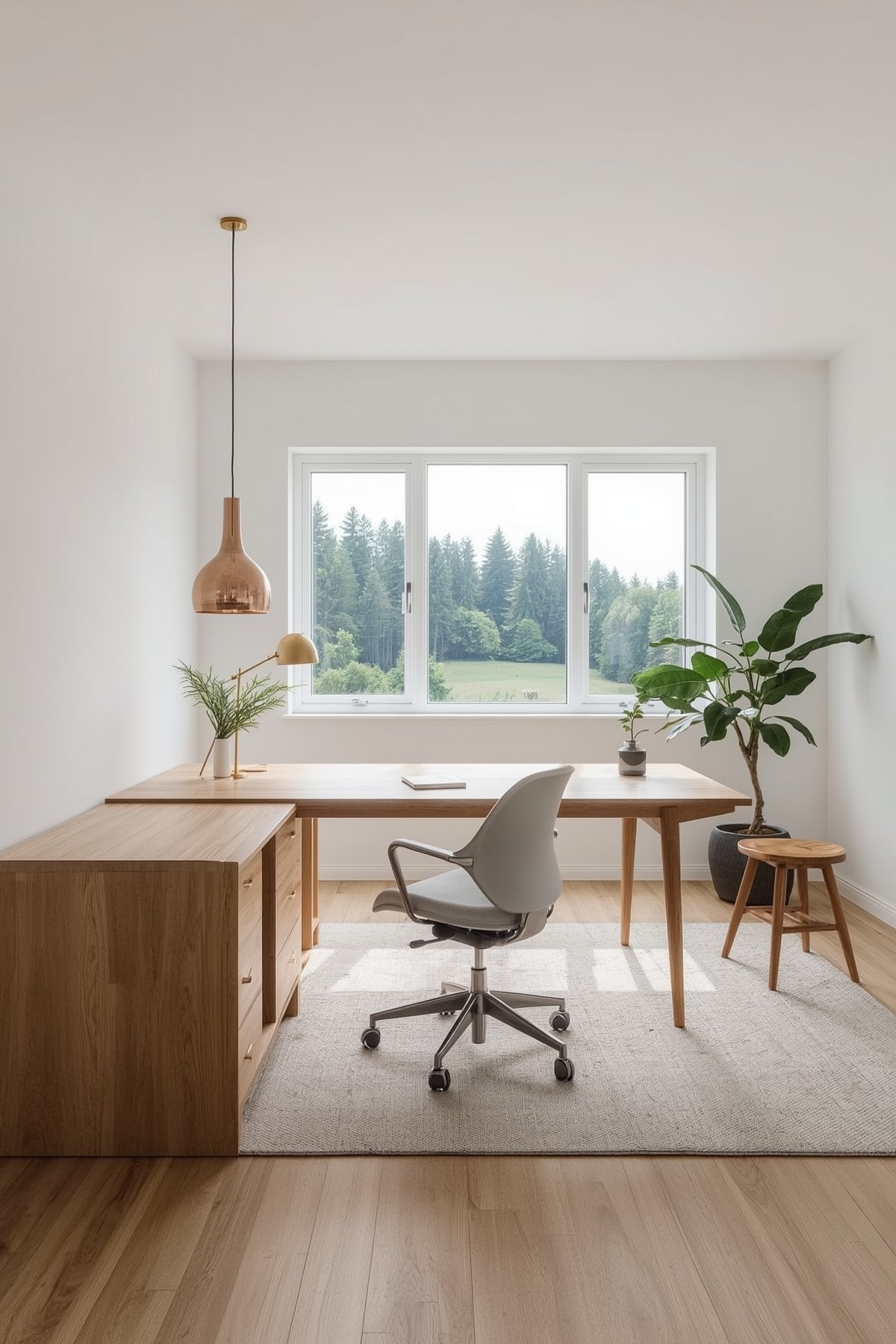 Scandinavian home office