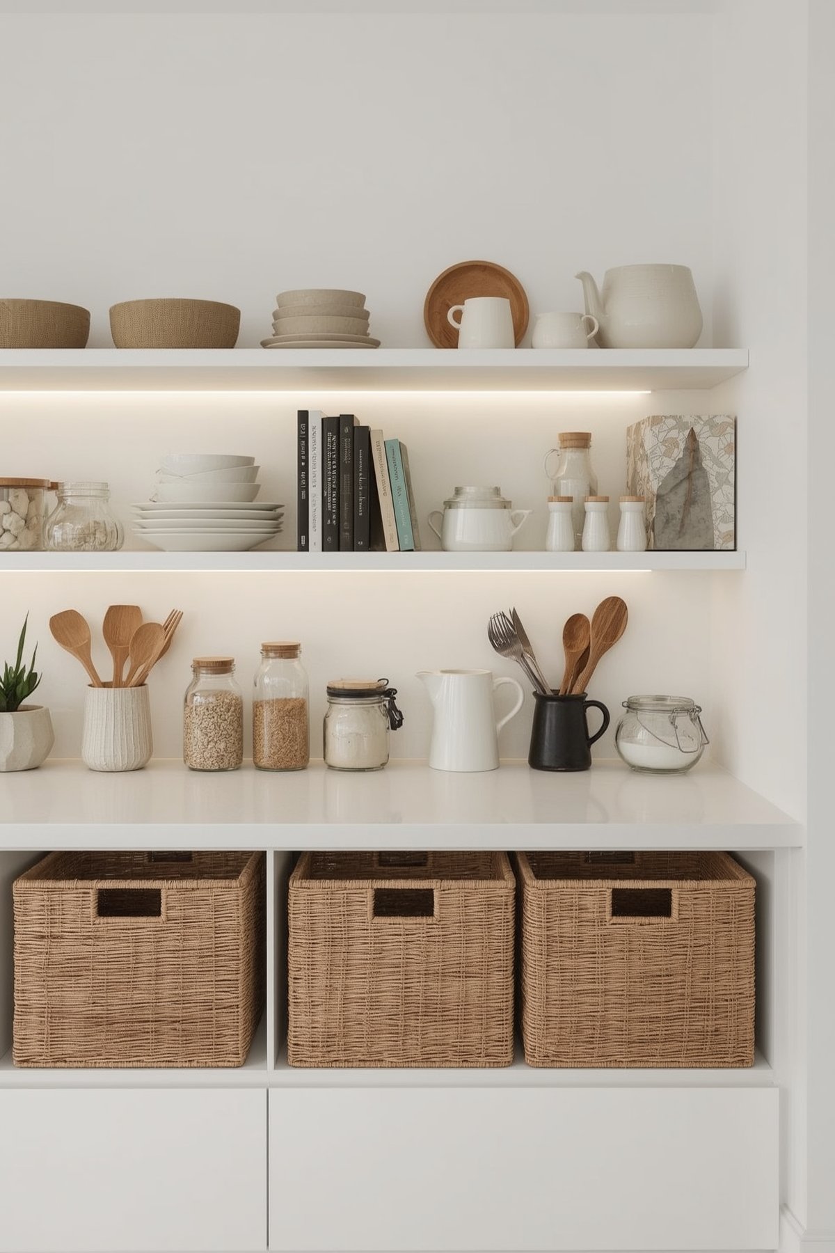 stylish shelf styling