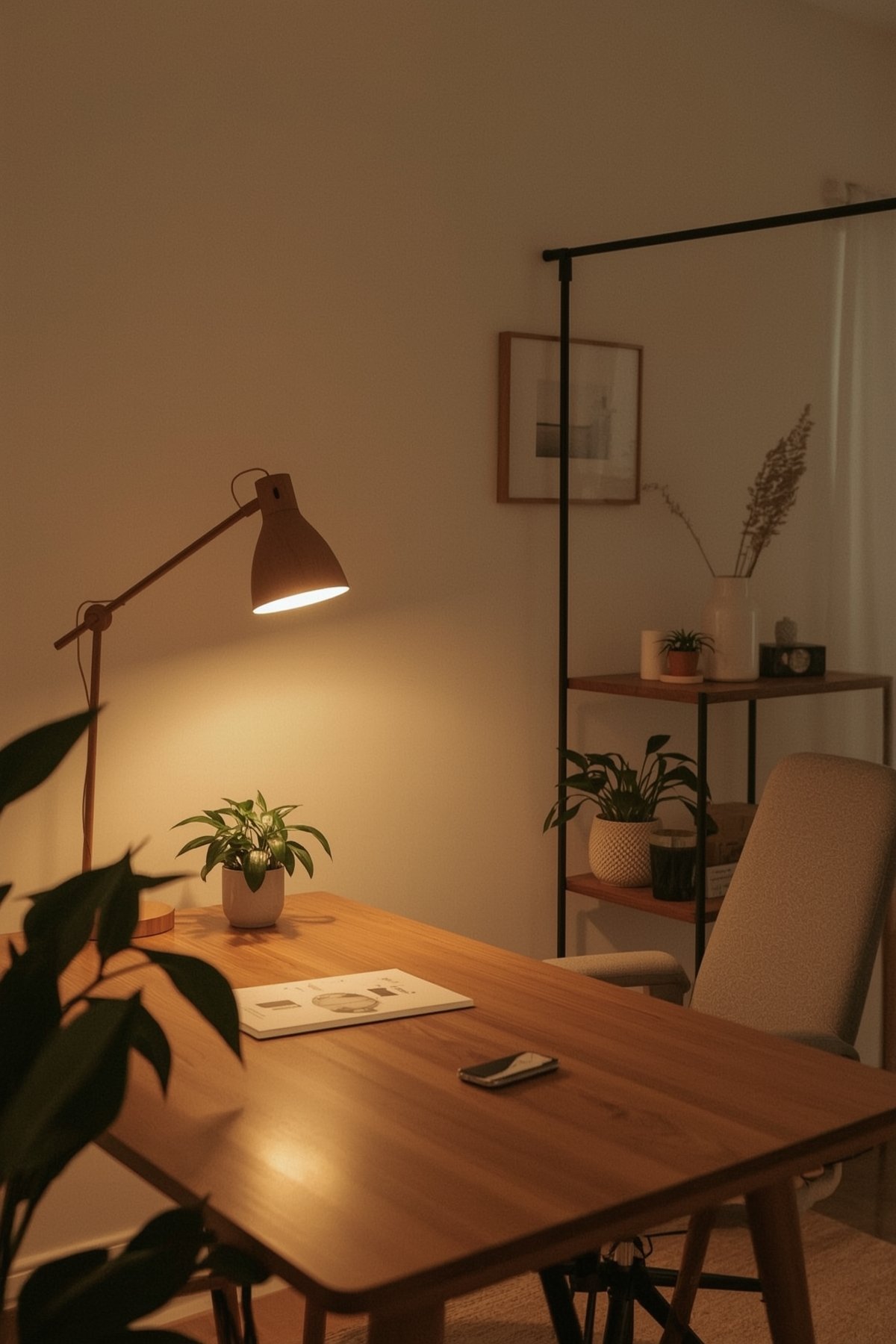 Scandinavian-inspired home office