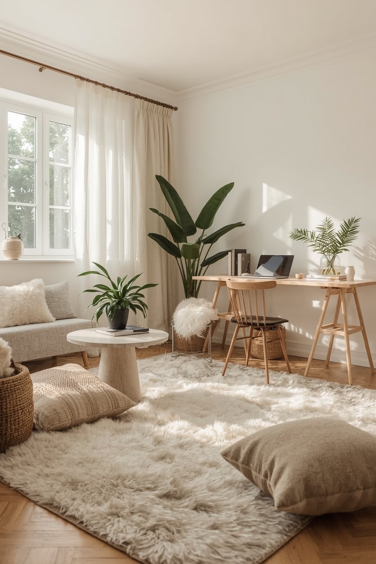 Scandinavian-inspired home office