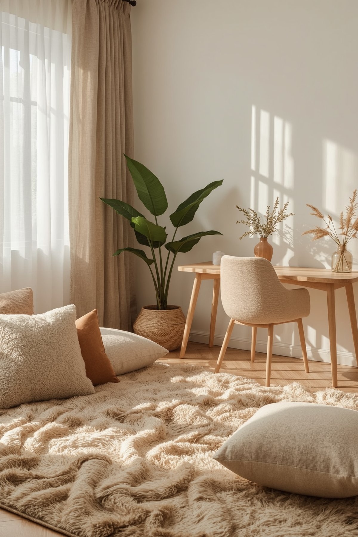 Scandinavian-inspired home office