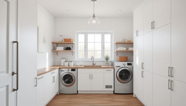 Scandinavian Laundry Room Ideas for a Functionally