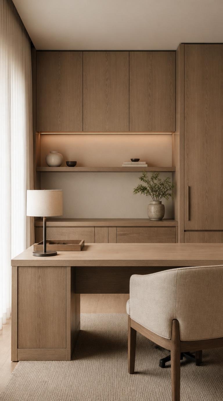 Minimalist Home Office Ideas: Effortless Ways to Build a Calm, Productive Japandi Workspace by Dwell Studio 24