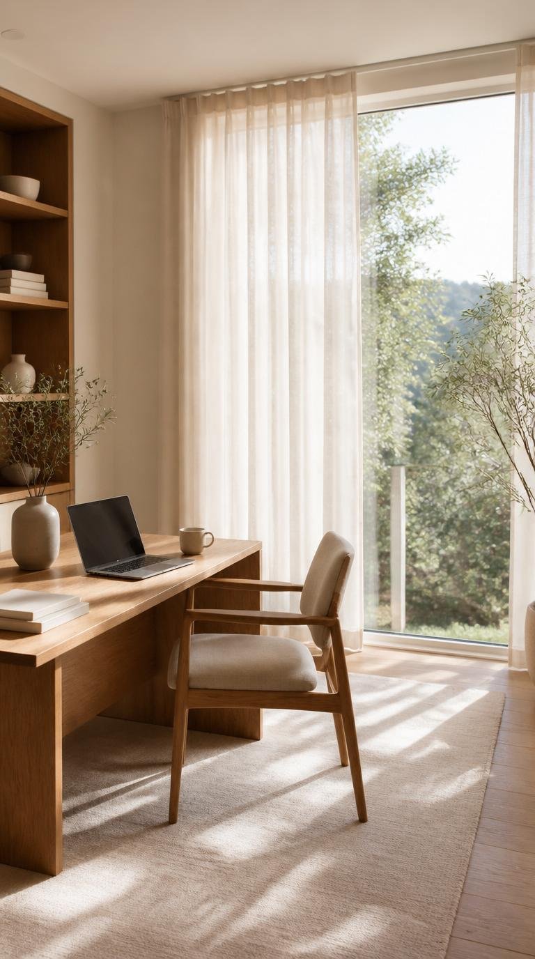 Minimalist Home Office Ideas: Effortless Ways to Build a Calm, Productive Japandi Workspace by Dwell Studio 24