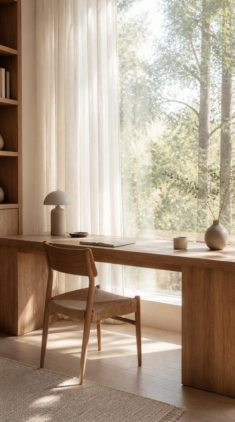 Minimalist Home Office Ideas: Effortless Ways to Build a Calm, Productive Japandi Workspace by Dwell Studio 24