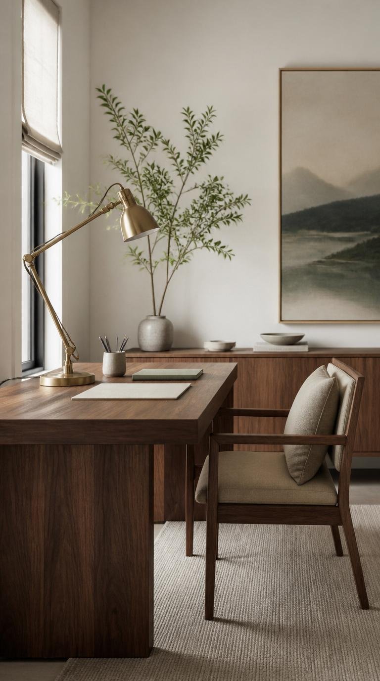 Minimalist Home Office Ideas: Effortless Ways to Build a Calm, Productive Japandi Workspace by Dwell Studio 24