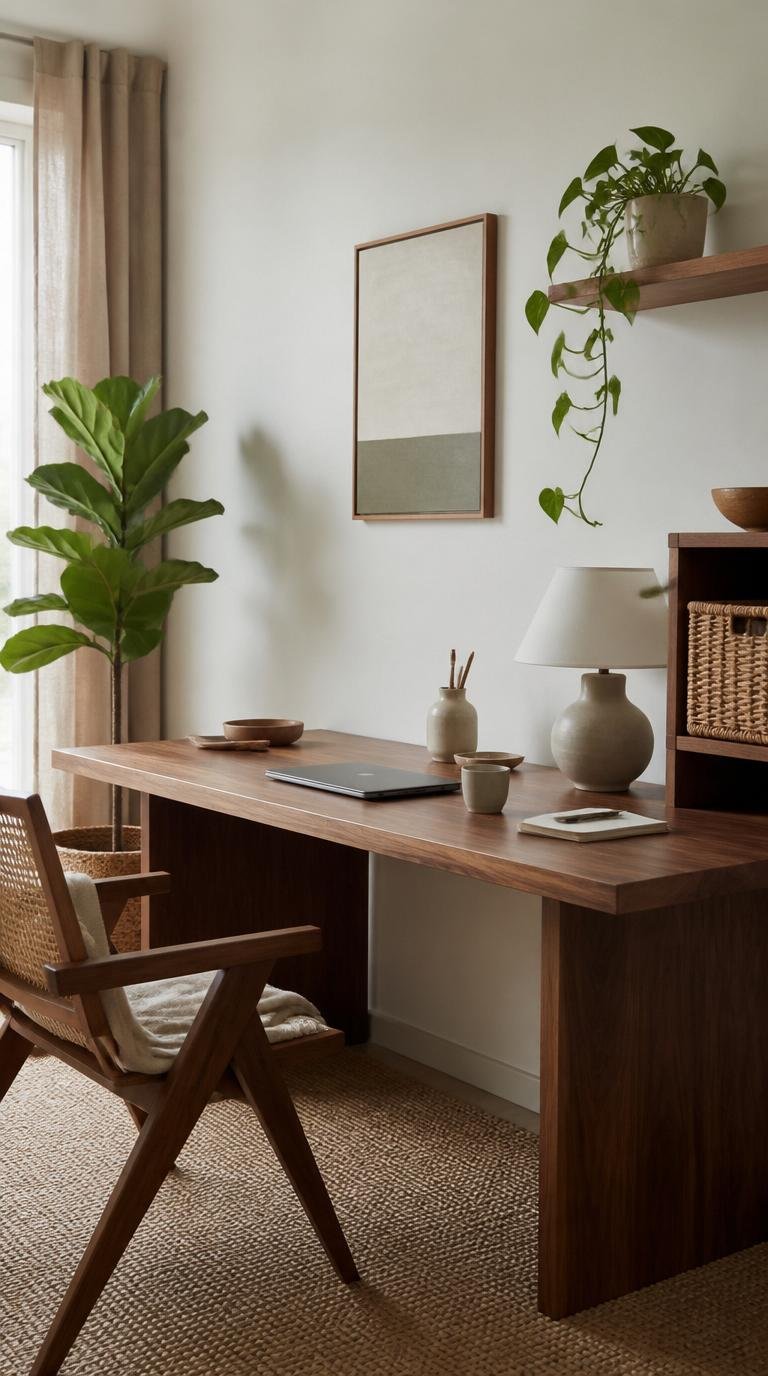 Minimalist Home Office Ideas: Effortless Ways to Build a Calm, Productive Japandi Workspace by Dwell Studio 24