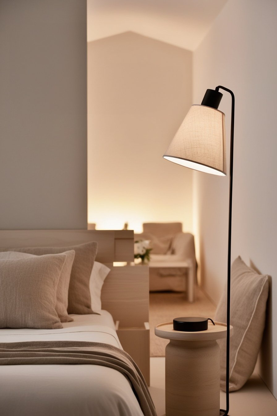 japandi summer bedroom