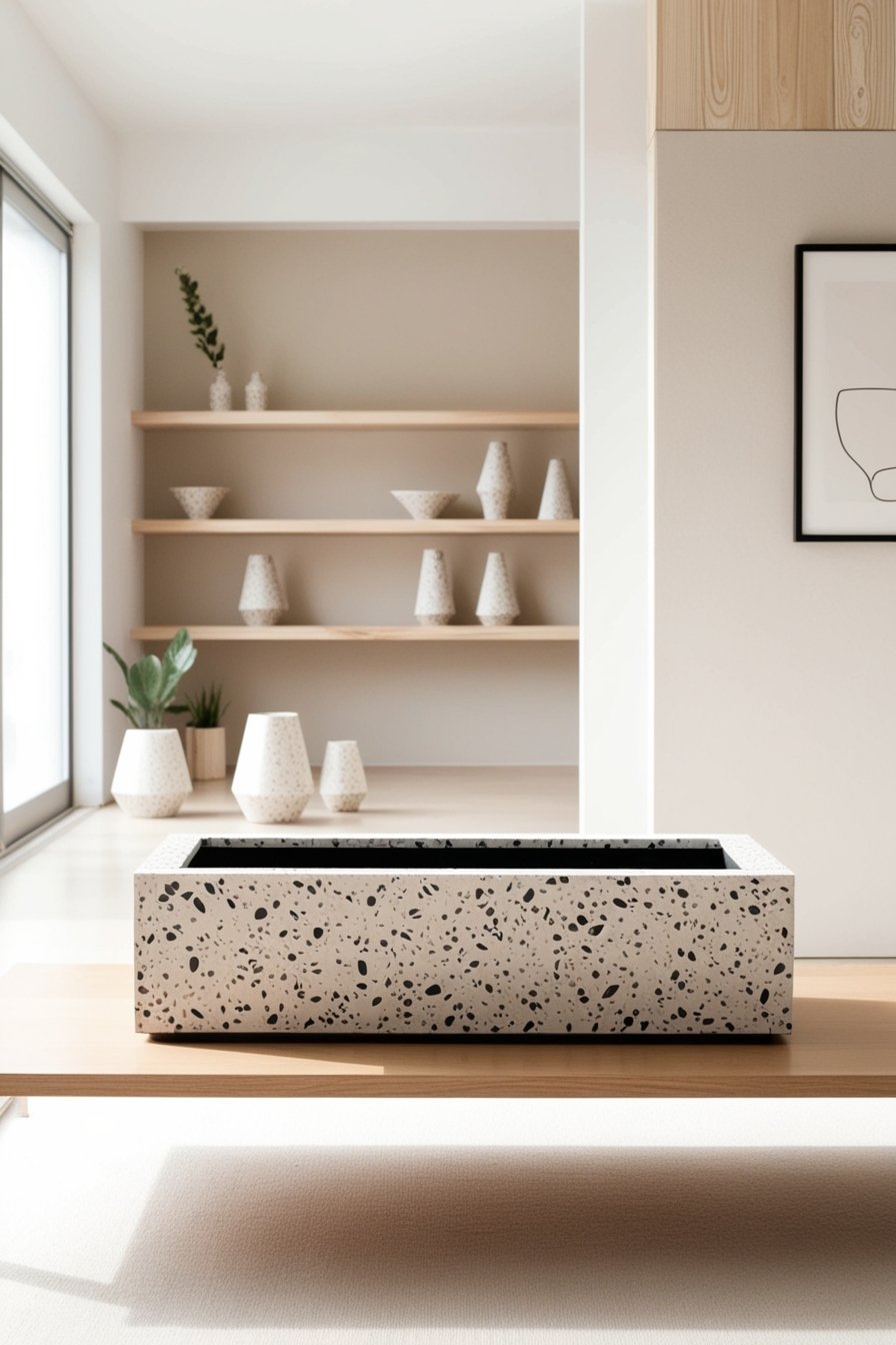 Stylish Terrazzo Interior Design DIY terrazzo decor