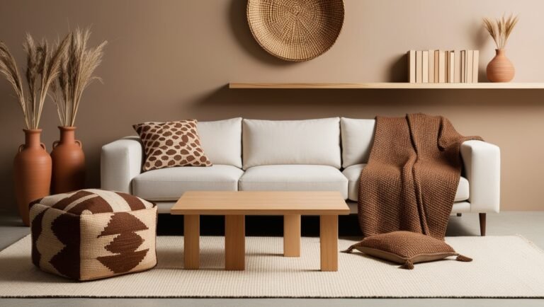 Afro Japandi interior design