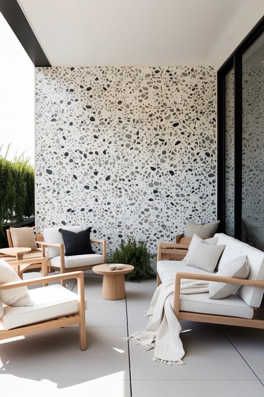 Stylish Terrazzo Interior Design