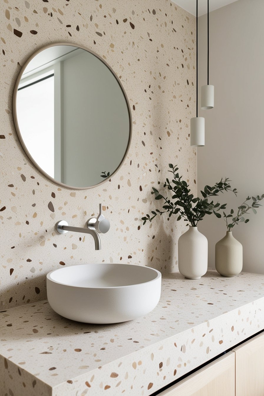 Stylish Terrazzo Interior Design