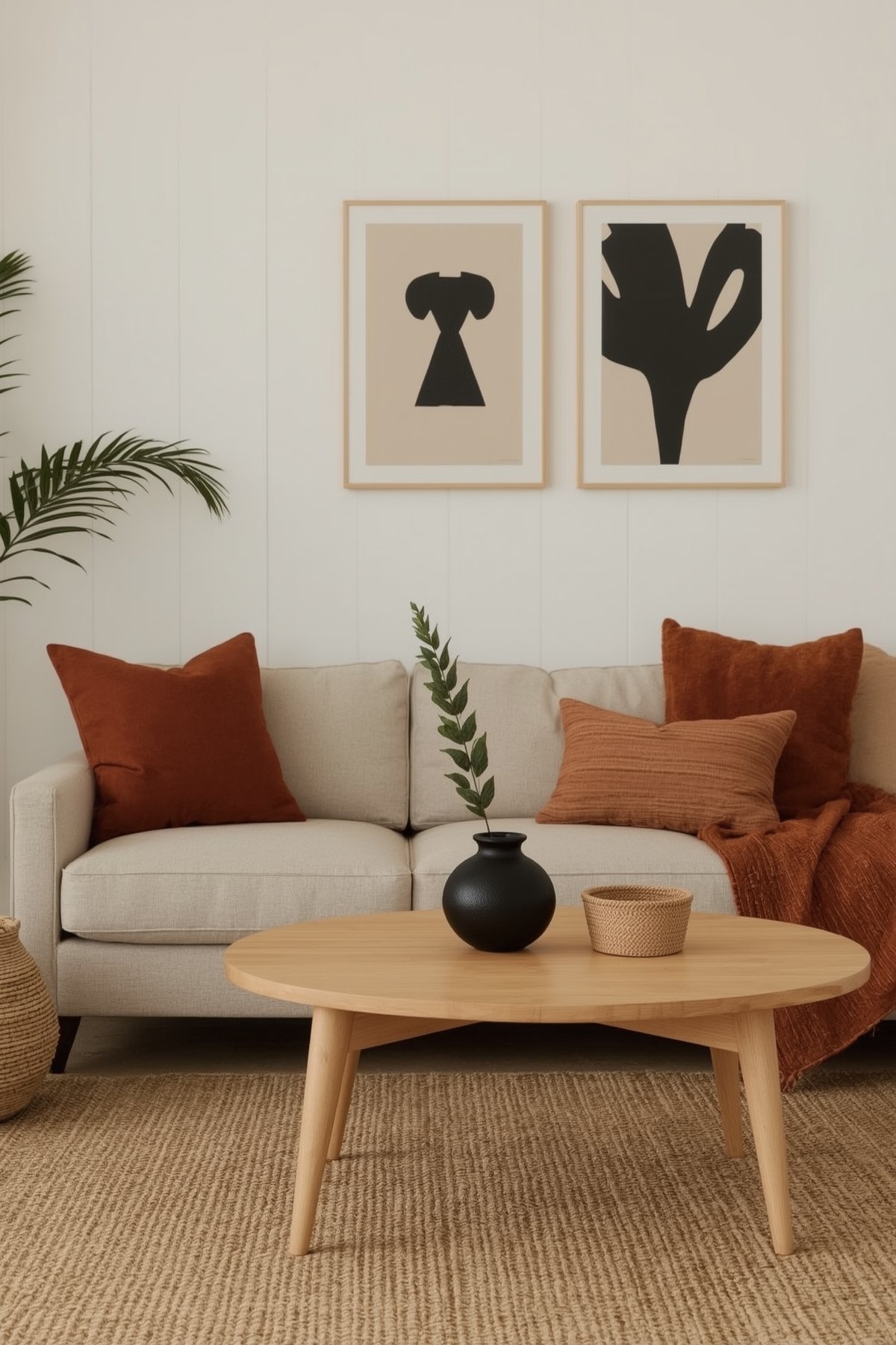 Afro Japandi interiors
