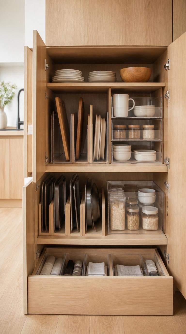 How to Organize Kitchen Cabinets for Easy Access and Efficiency by Dwell Studio 24