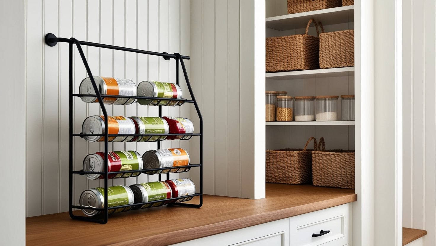Easy Kitchen Pantry Storage Ideas
