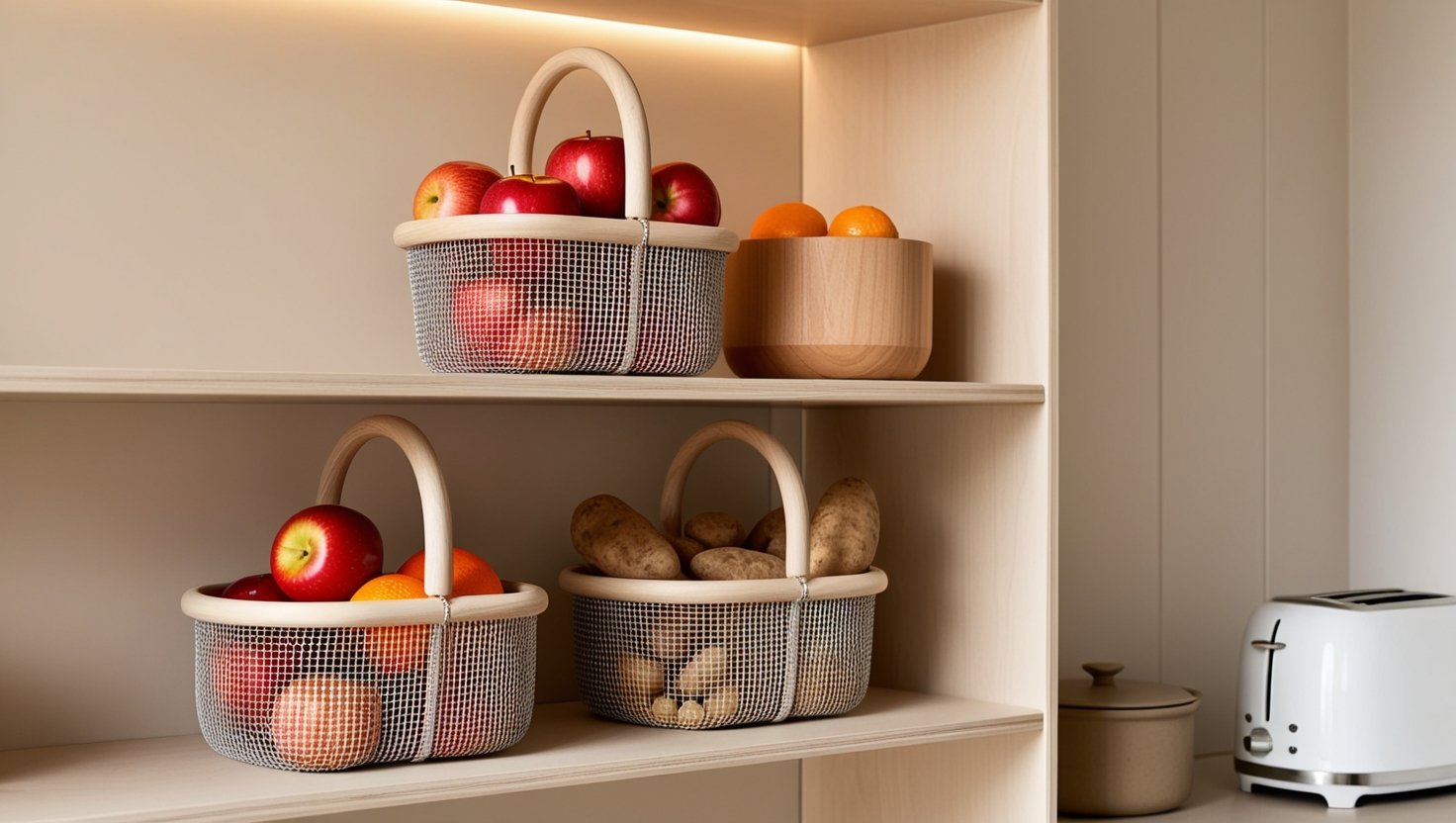 Easy Kitchen Pantry Storage Ideas