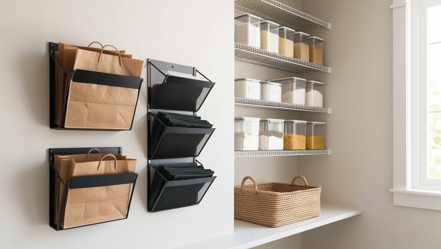Easy Kitchen Pantry Storage Ideas