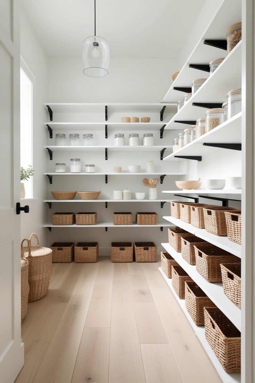 Easy Kitchen Pantry Storage Ideas