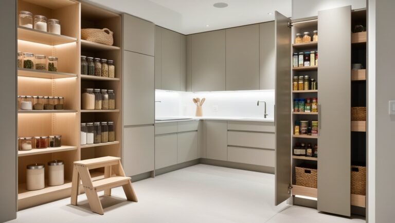 Easy Kitchen Pantry Storage Ideas