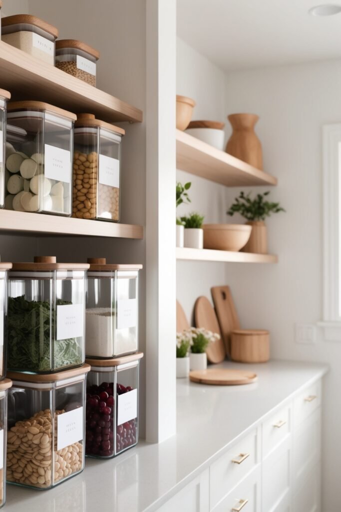 Easy Kitchen Pantry Storage Ideas
