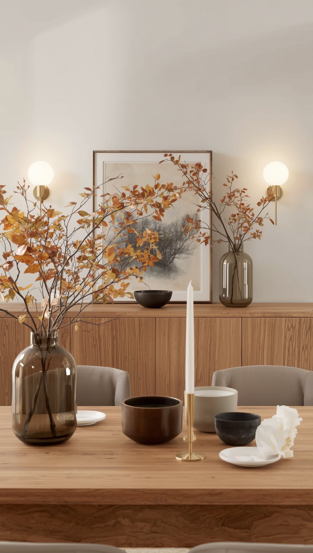 Japandi Cozy Fall Home Decor