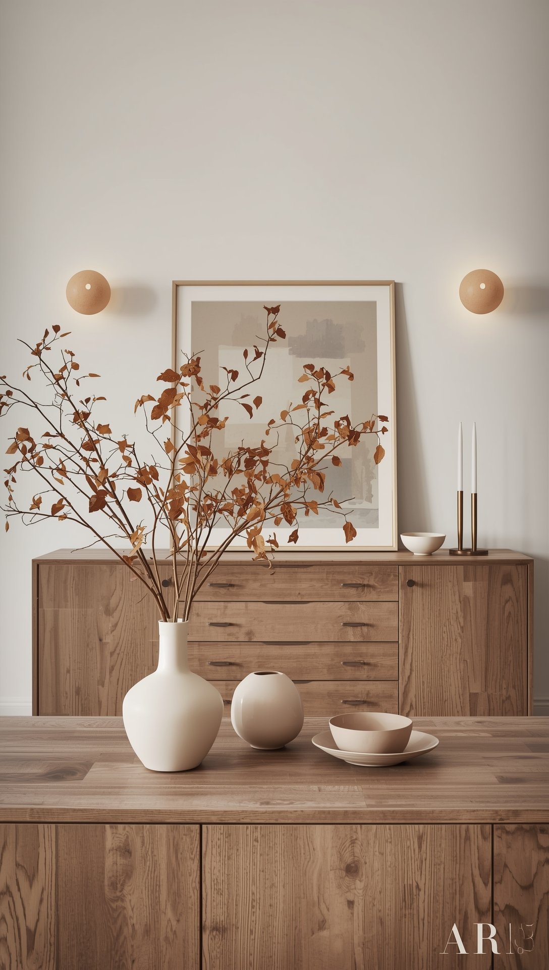 Japandi Cozy Fall Home Decor