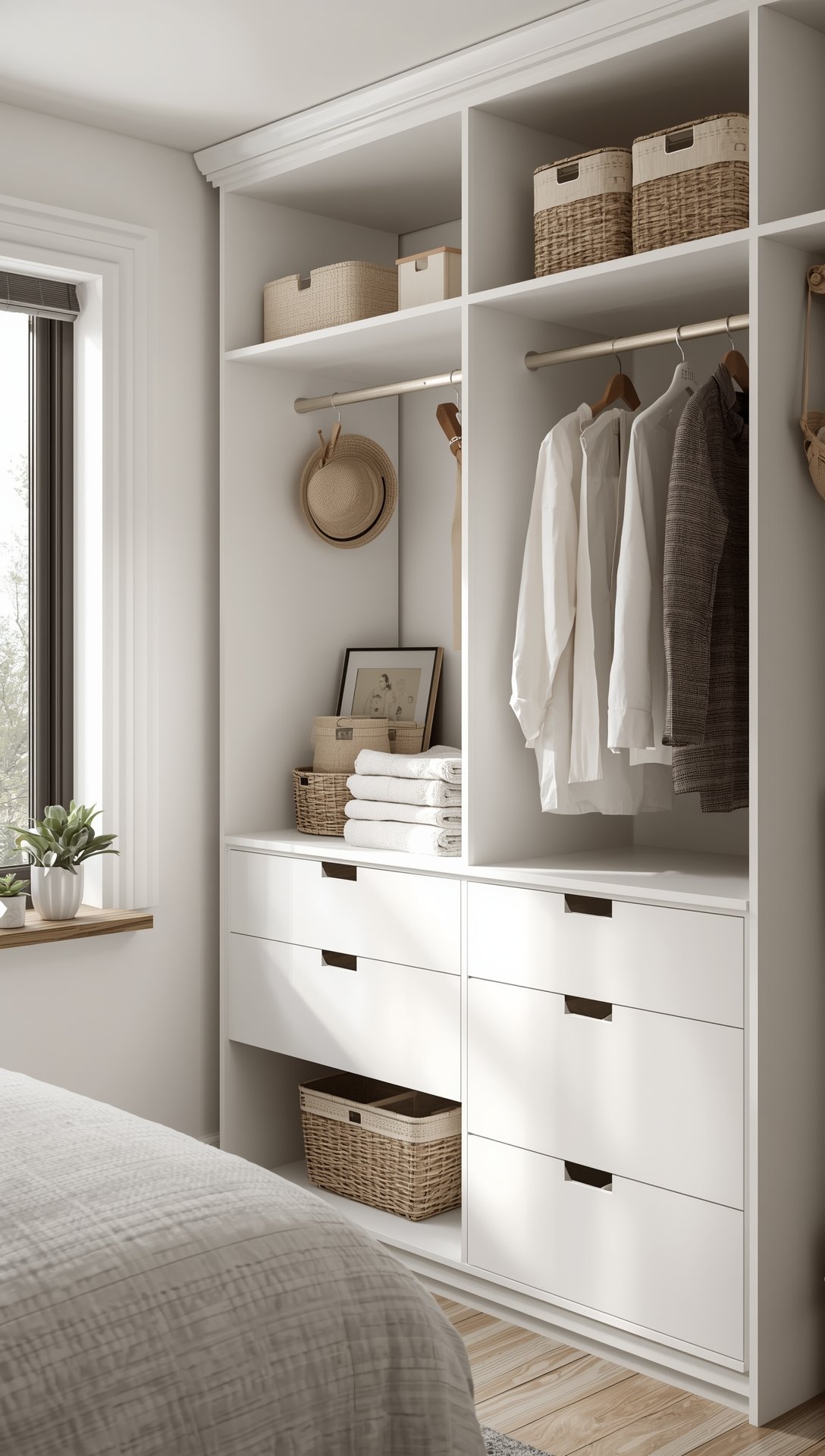 Closet Organizers to Maximize Small Space