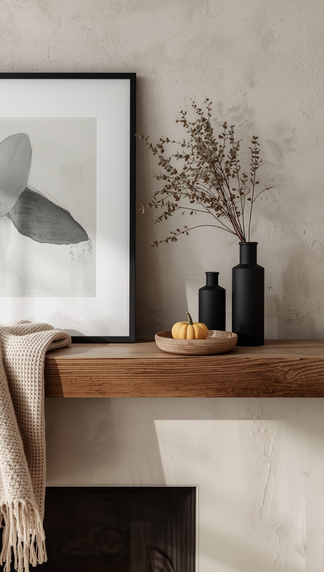 Japandi Fall Home Decor