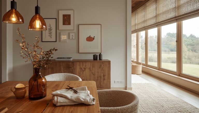 Japandi Cozy Fall Home Decor