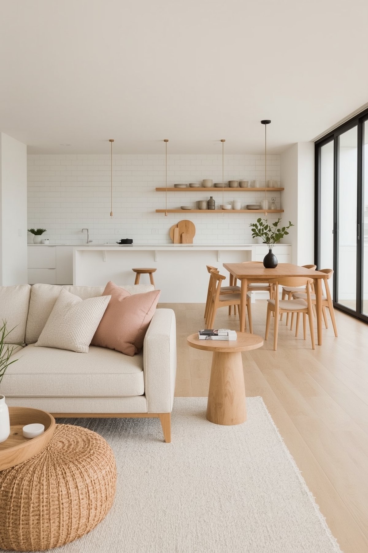 Japandi Organic Modern Interior Design and Decor