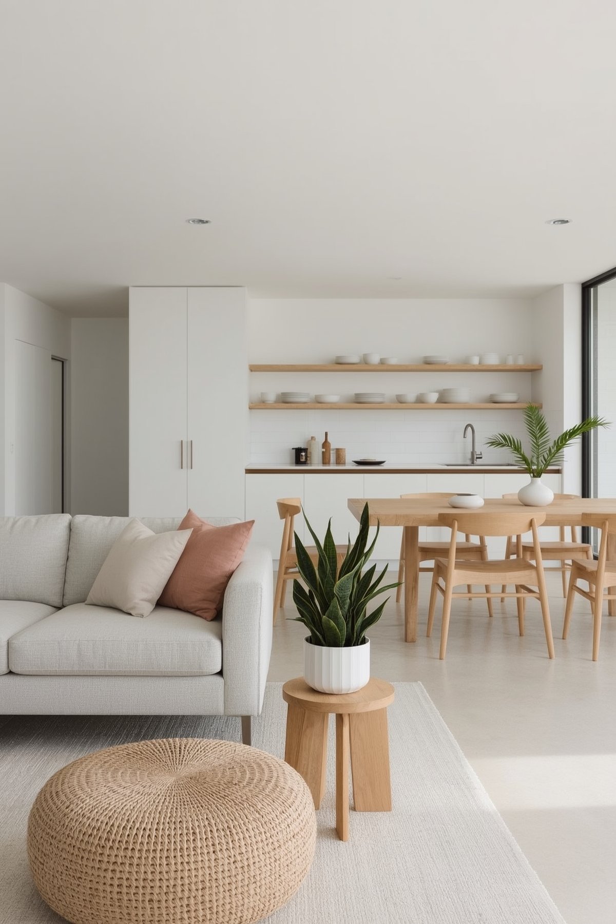 Japandi Organic Modern Interior Design and Decor