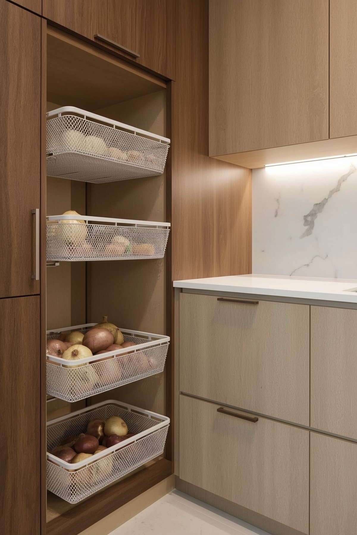 Easy Kitchen Pantry Storage Ideas