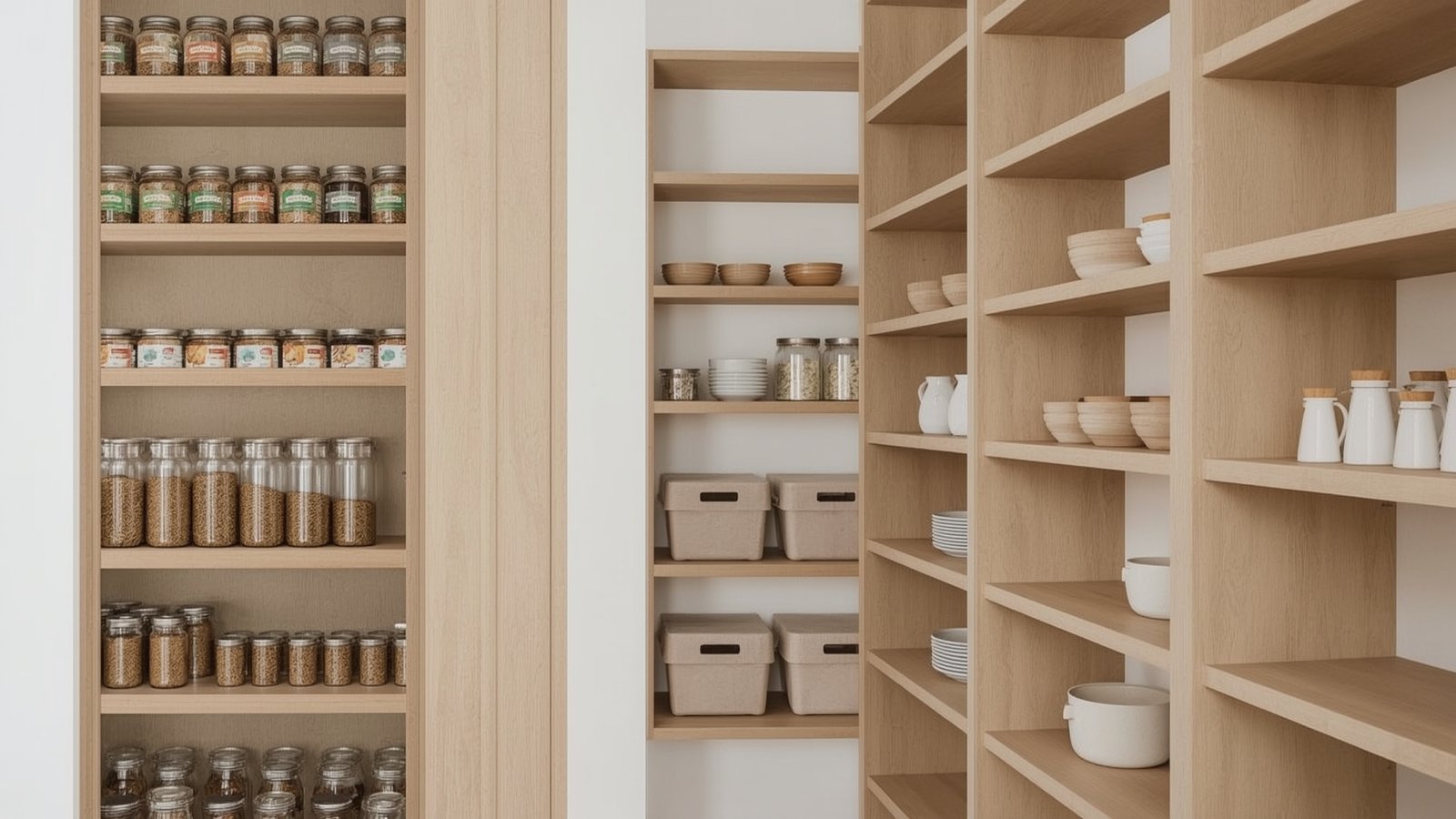 Easy Kitchen Pantry Storage Ideas
