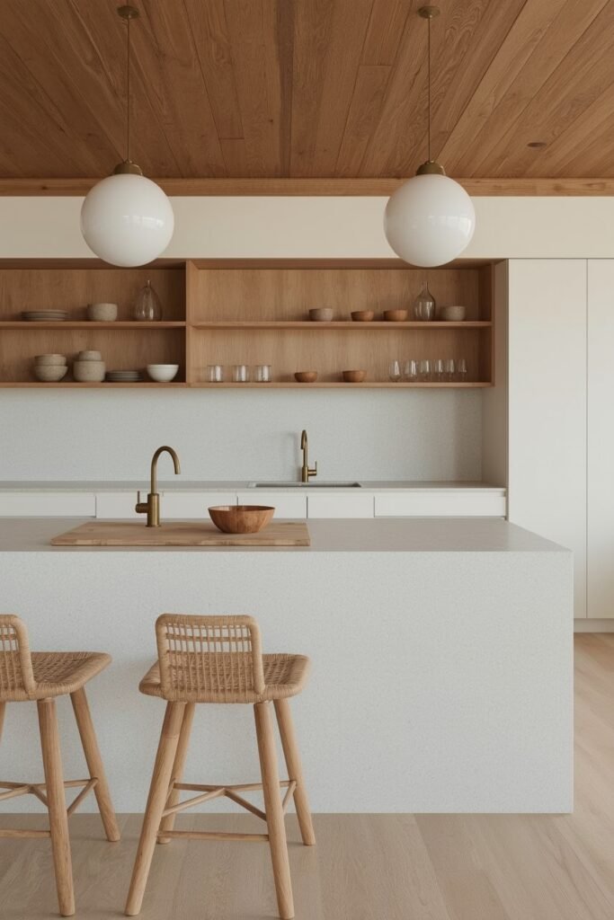 Japandi Organic Modern Interior Design and Decor