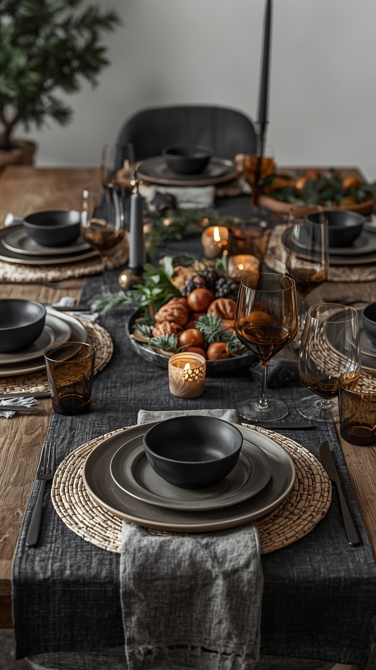 Japandi Christmas Tablescapes: Effortless Ideas for Natural Harmony and Cozy Ambiance