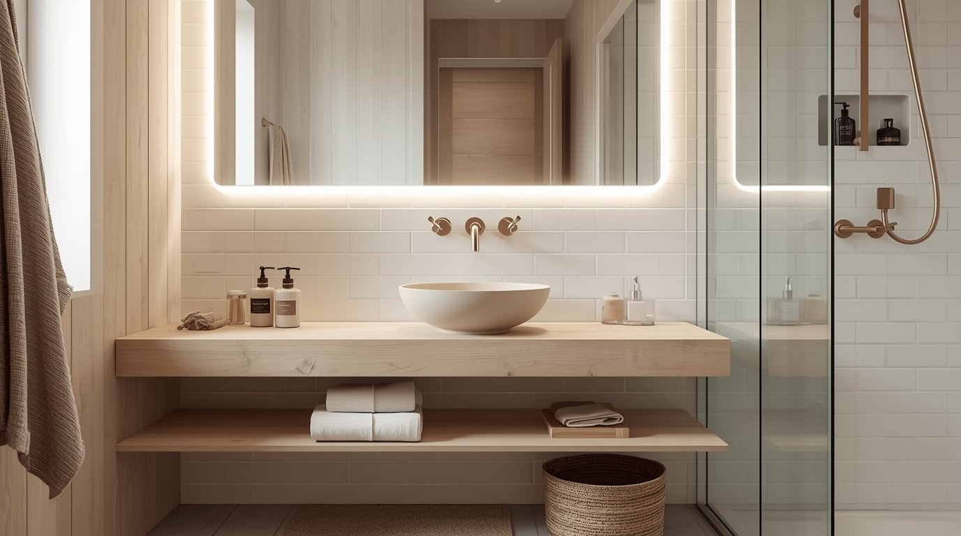 Small Bathroom decor Style Guide: Big Ideas for Tiny Baths