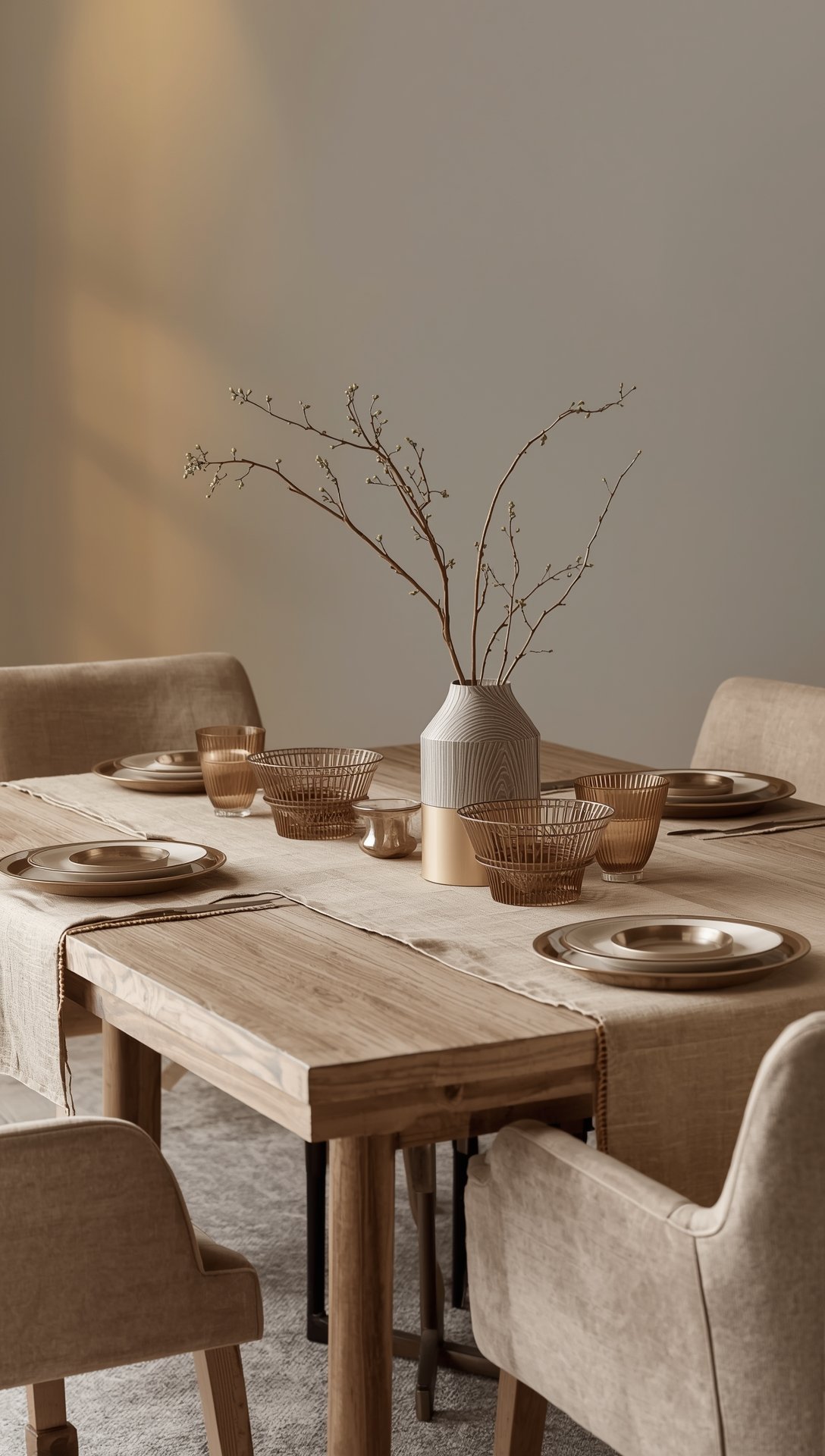 Japandi Thanksgiving Tablescapes: Create a serene Harmonious Holiday