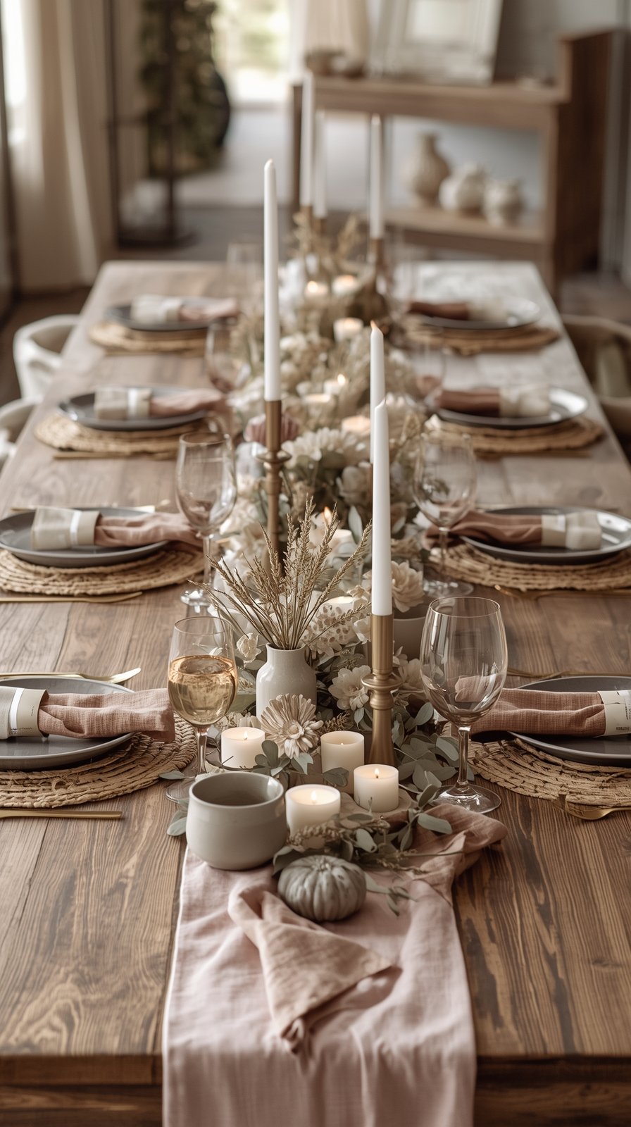 Japandi Christmas Tablescapes: Effortless Ideas for Natural Harmony and Cozy Ambiance