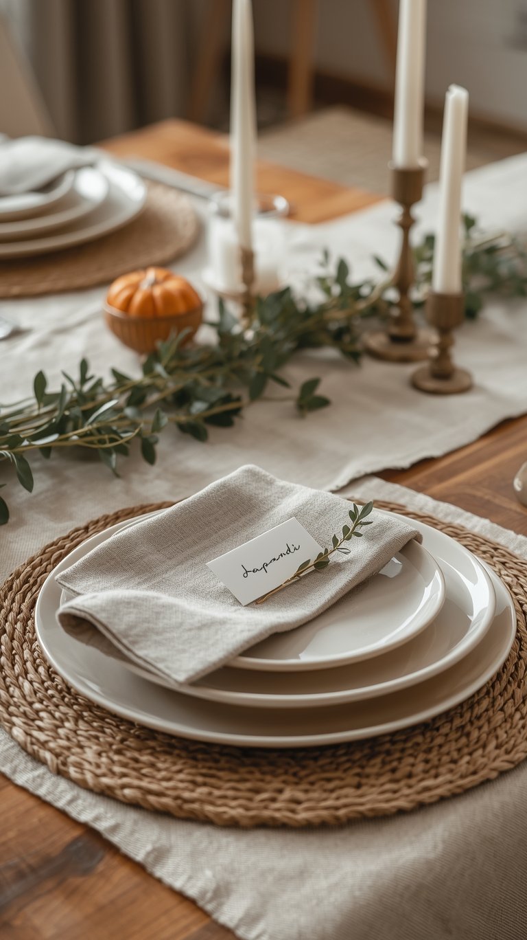 Japandi Christmas Tablescapes: Effortless Ideas for Natural Harmony and Cozy Ambiance