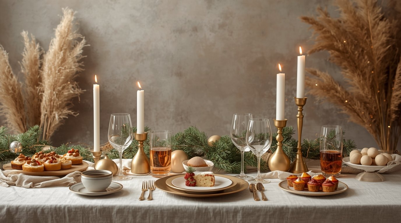 Japandi Christmas Tablescapes: Effortless Ideas for Natural Harmony and Cozy Ambiance