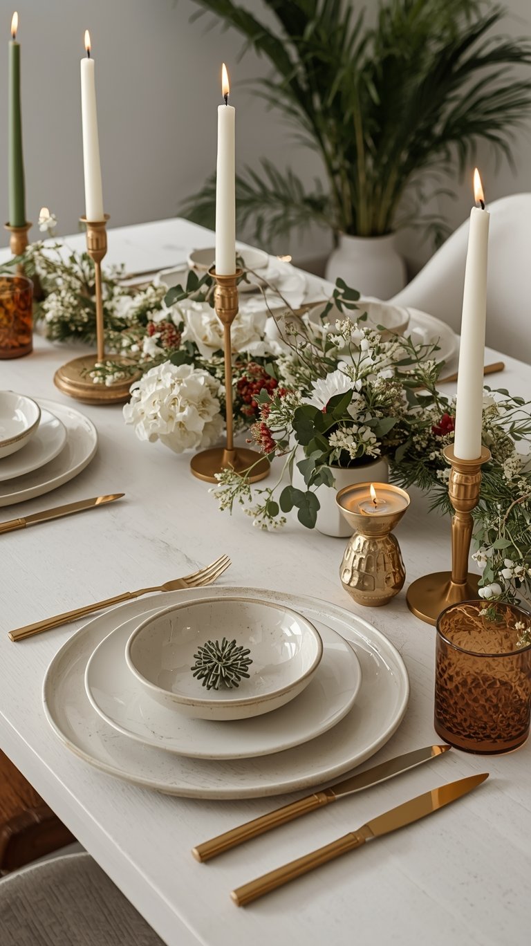 Japandi Christmas Tablescapes: Effortless Ideas for Natural Harmony and Cozy Ambiance
