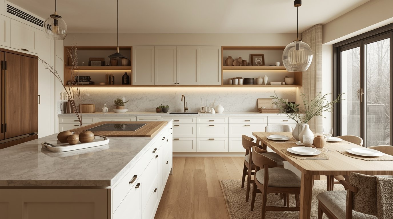 Kitchen Color Trends 2026 : Brilliant Warm Neutral Hues to Refresh Your Home