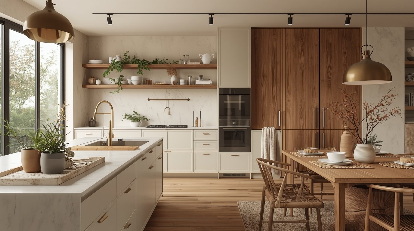 Kitchen Color Trends 2026 : Brilliant Warm Neutral Hues to Refresh Your Home