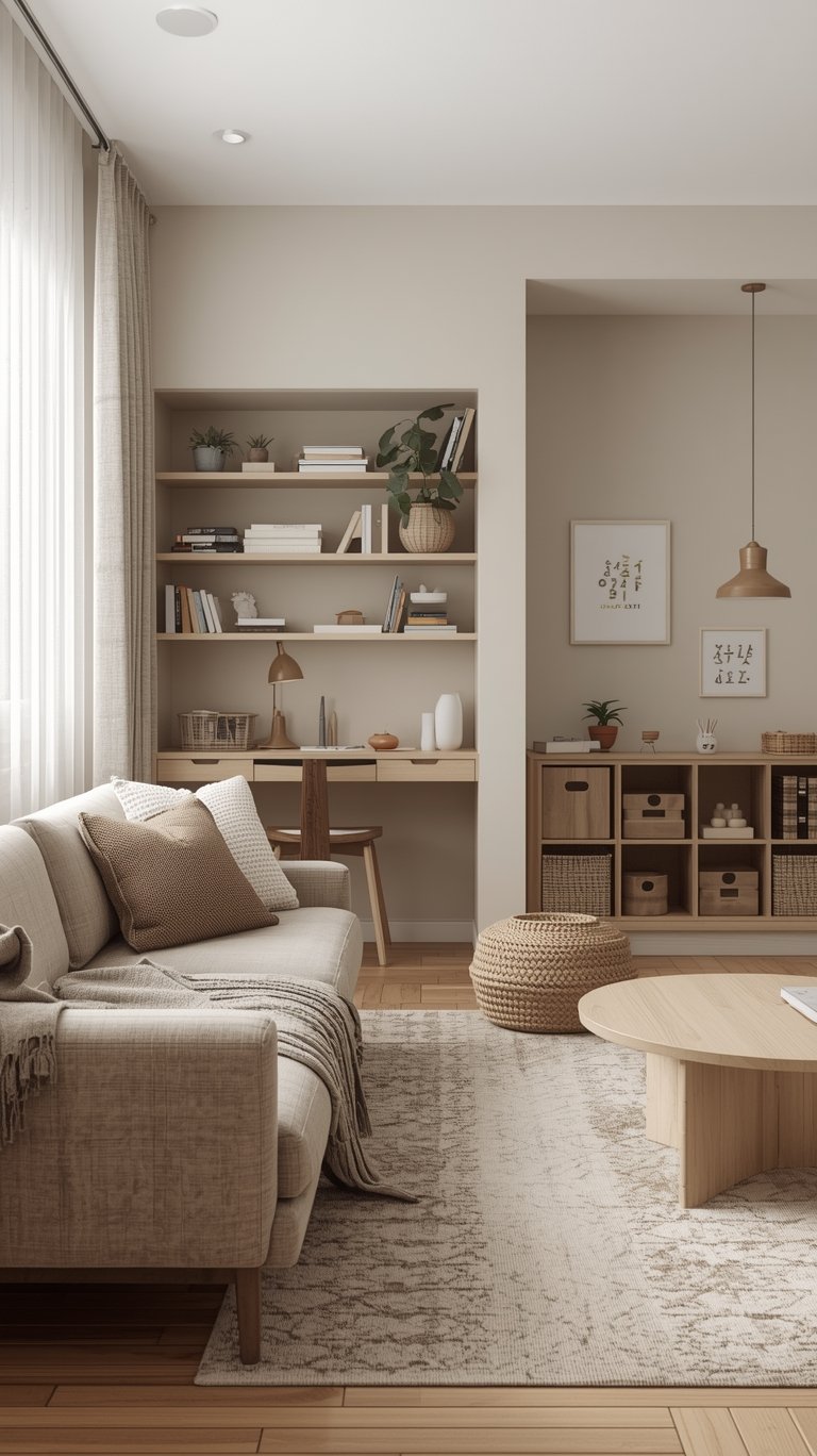 Japandi Family Room Design Tips for Calm Togetherness