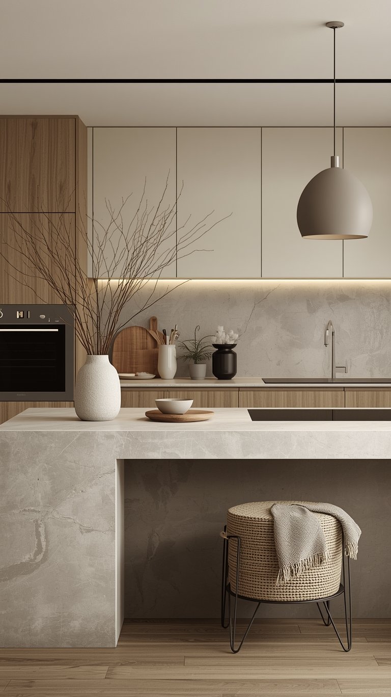 Stunning Two Tone Kitchen Cabinet Color Combinations for a Calm, Contemporary Home