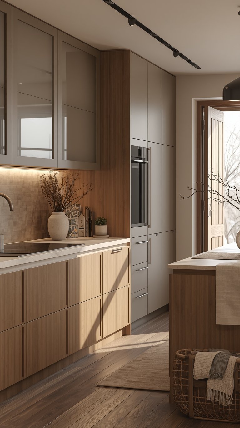 Stunning Two Tone Kitchen Cabinet Color Combinations for a Calm, Contemporary Home