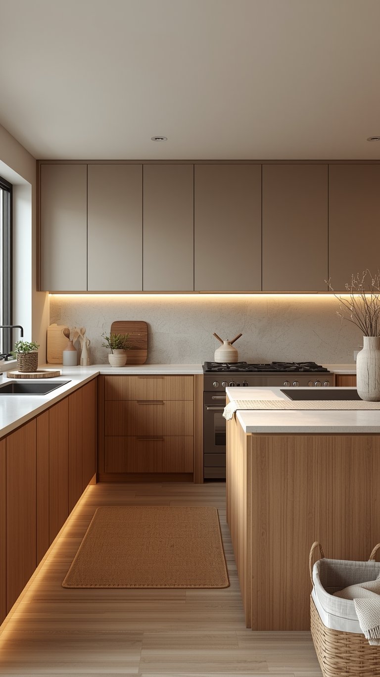 Stunning Two Tone Kitchen Cabinet Color Combinations for a Calm, Contemporary Home