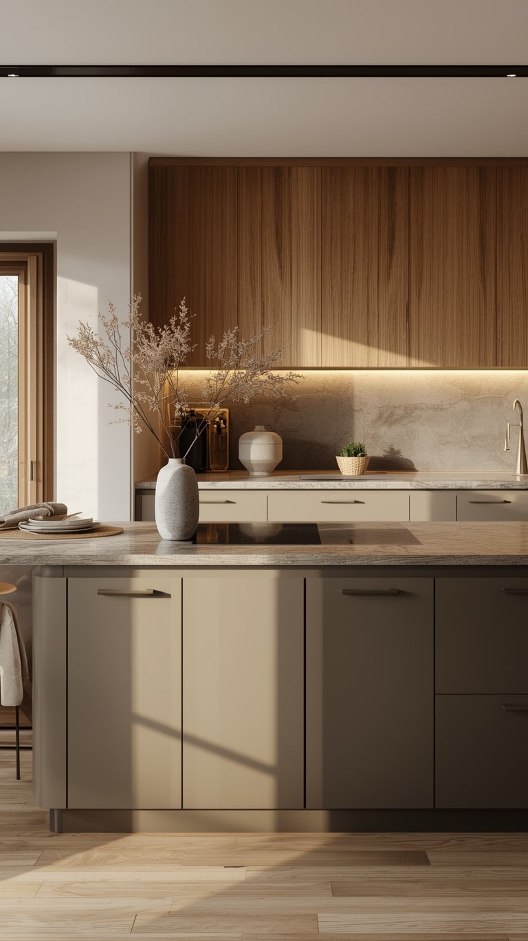 Stunning Two Tone Kitchen Cabinet Color Combinations for a Calm, Contemporary Home