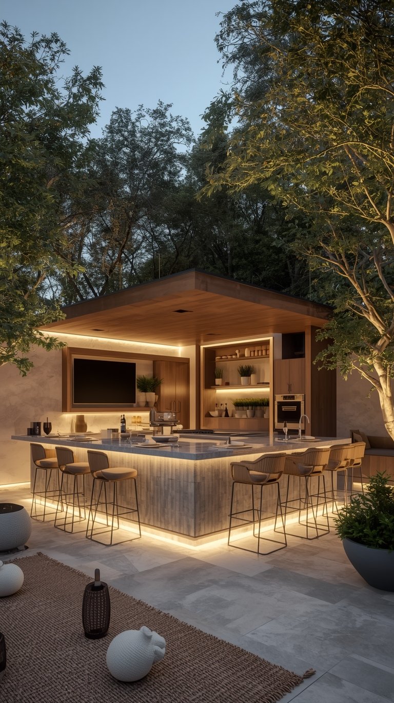 Modern Outdoor Kitchen Ideas: Dream Backyard Oasis for Alfresco Dining