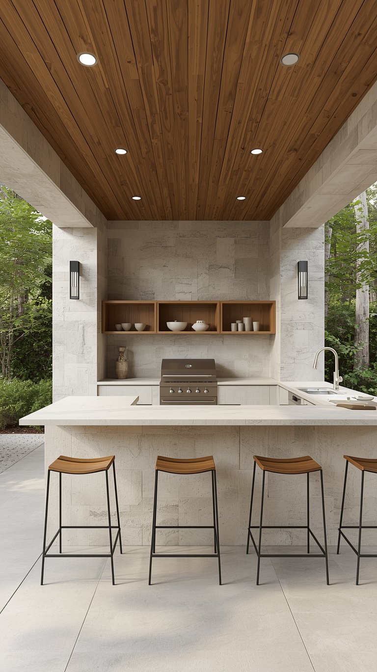 Modern Outdoor Kitchen Ideas: Dream Backyard Oasis for Alfresco Dining